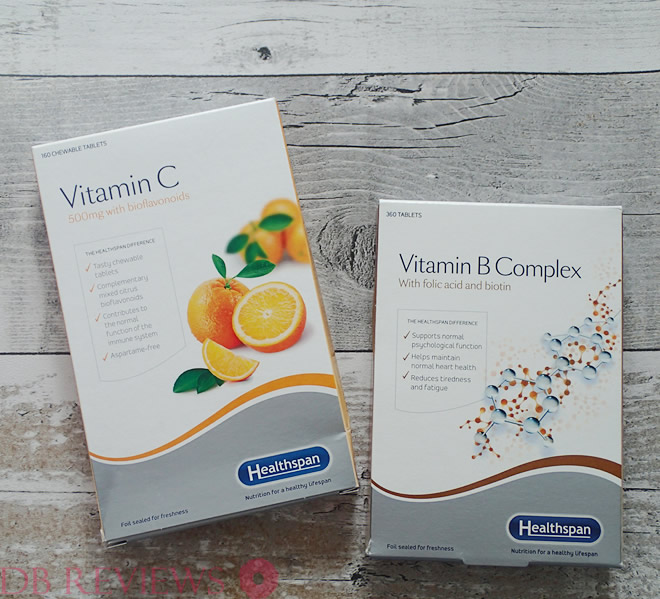 Supplement Focus Healthspan's Vitamin B Complex and Chewable Vitamin