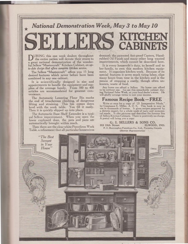 Identification sellers hoosier cabinet Antiques Attic: