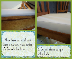 Reviving Homemaking: DIY Chair Cushion