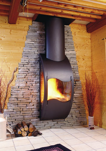 CALAS DECORACIÓN: CHIMENEAS RECUBIERTAS DE PIEDRA