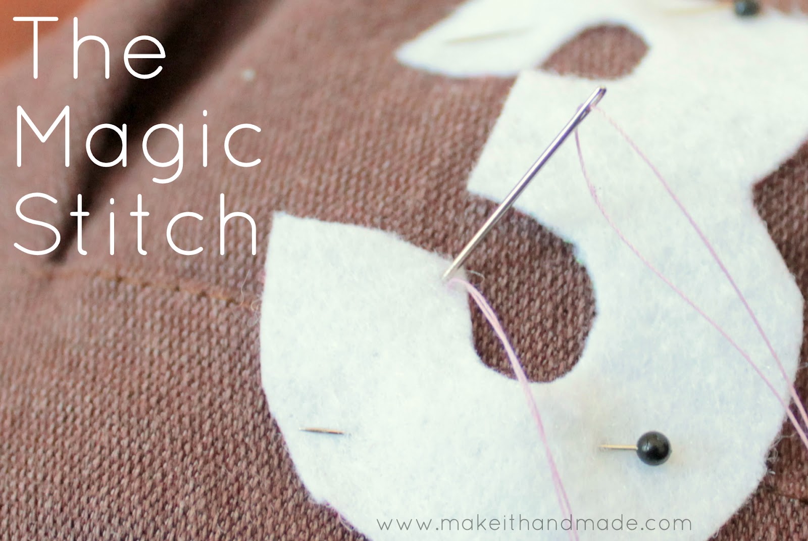 Hand sewing magic stitch Country living downunder