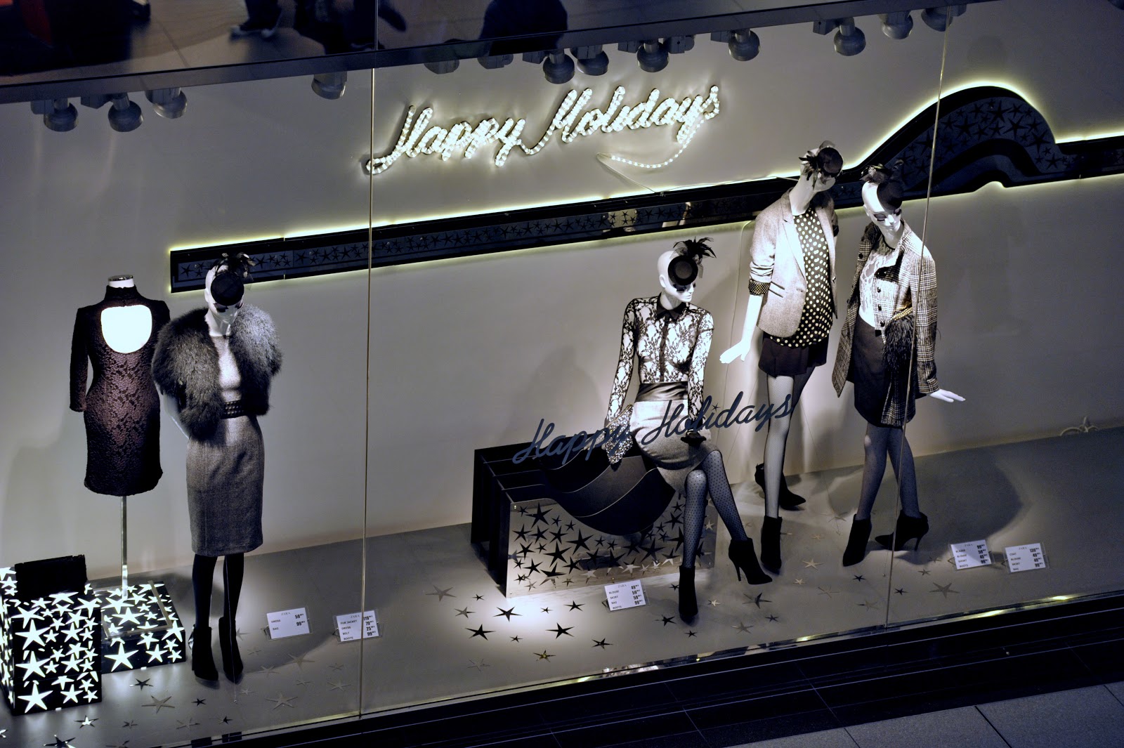 Zara Christmas 2011 Eaton Center Retail Window Displays