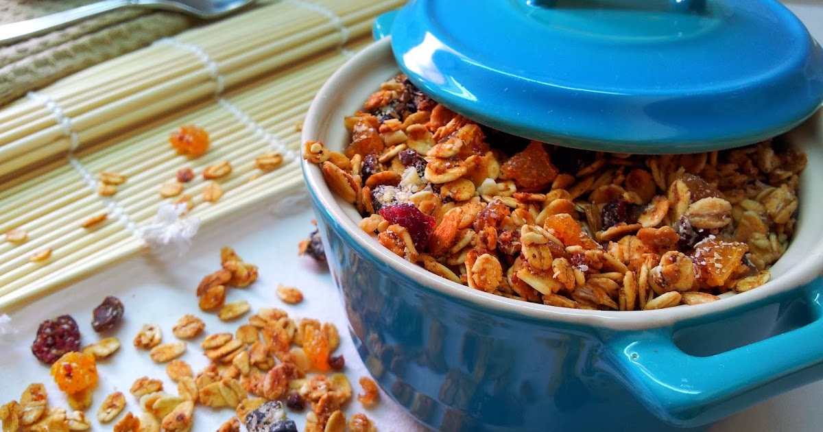 ...alchymie (ne)jen Blízkého východu Křupavá granola