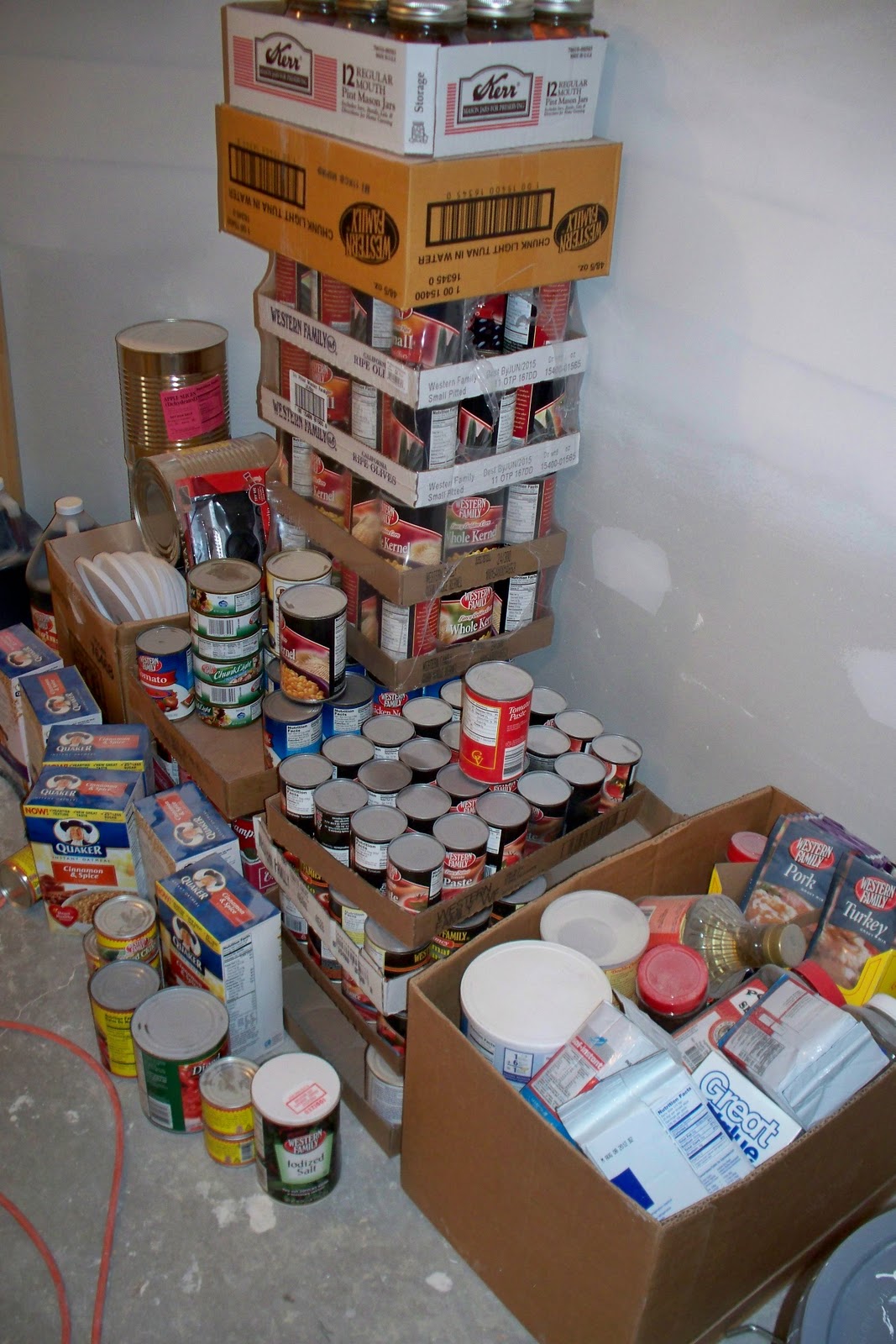 Food Storage Closet Adventures of a DIY Mom