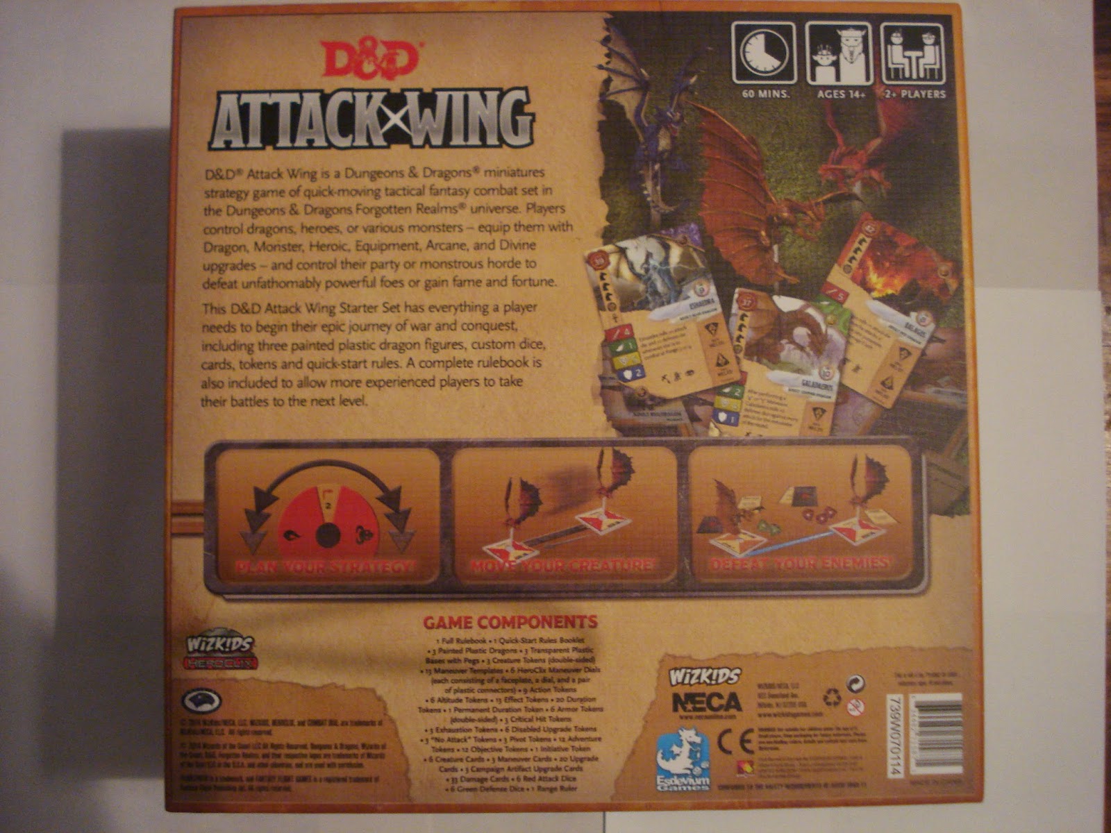 Unboxing and Review D&D Attack Wing Starter Set Wargaming Hub