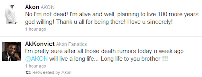 Akon Debunks Death Rumour. 6