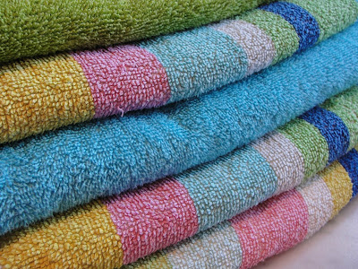 pile of towels
