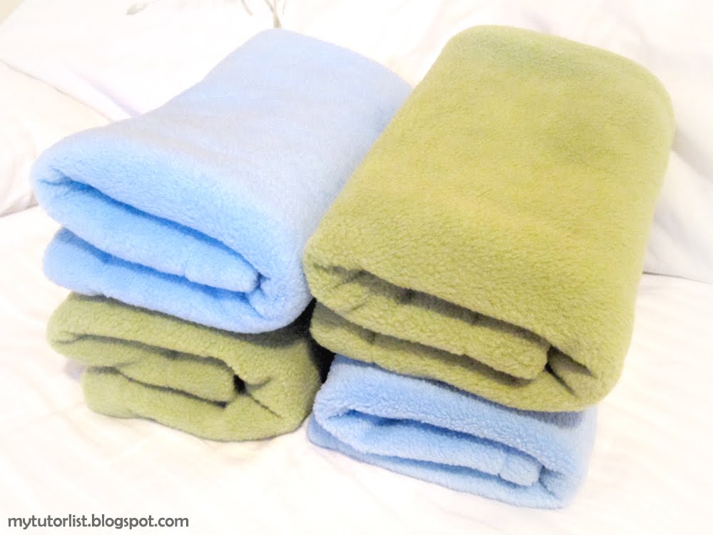 Fleece Cage Liner Tutorial Behind