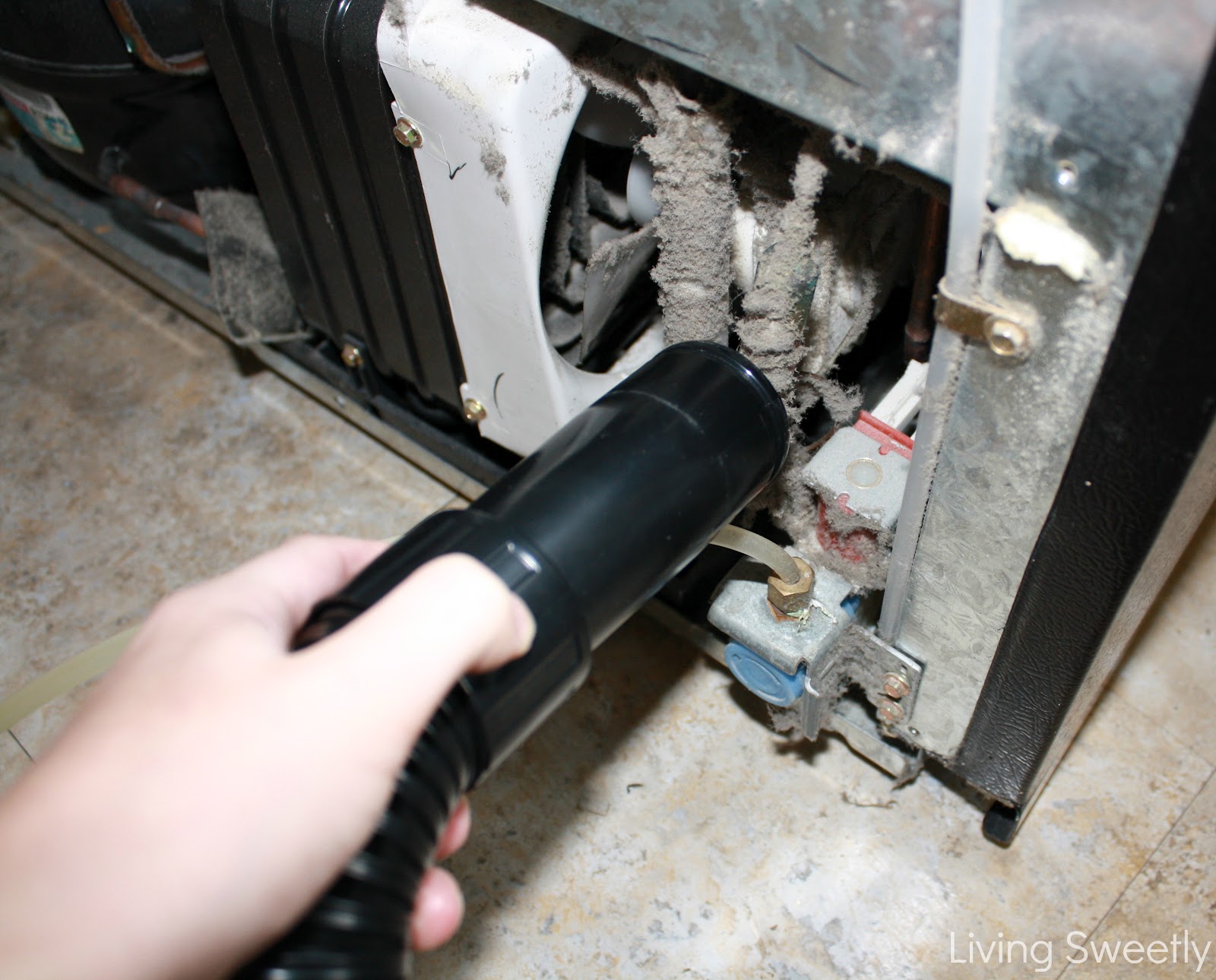 Living Sweetly Cleaning Your Refrigerator Coils