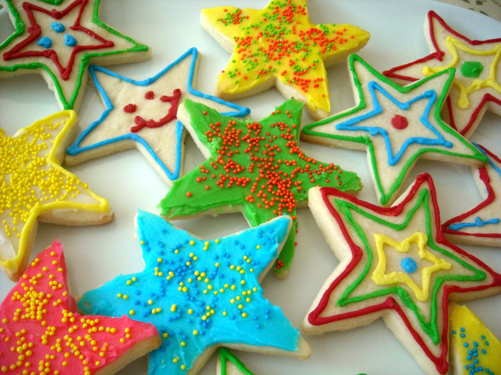 Manju's Eating Delights Sugar Cookies for baby's day out!!