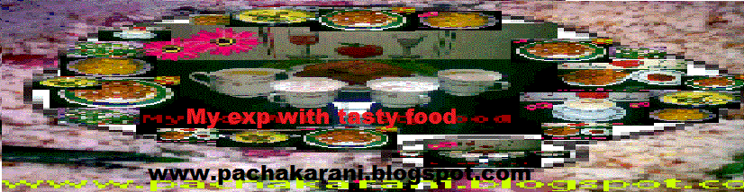 My exp with tasty food