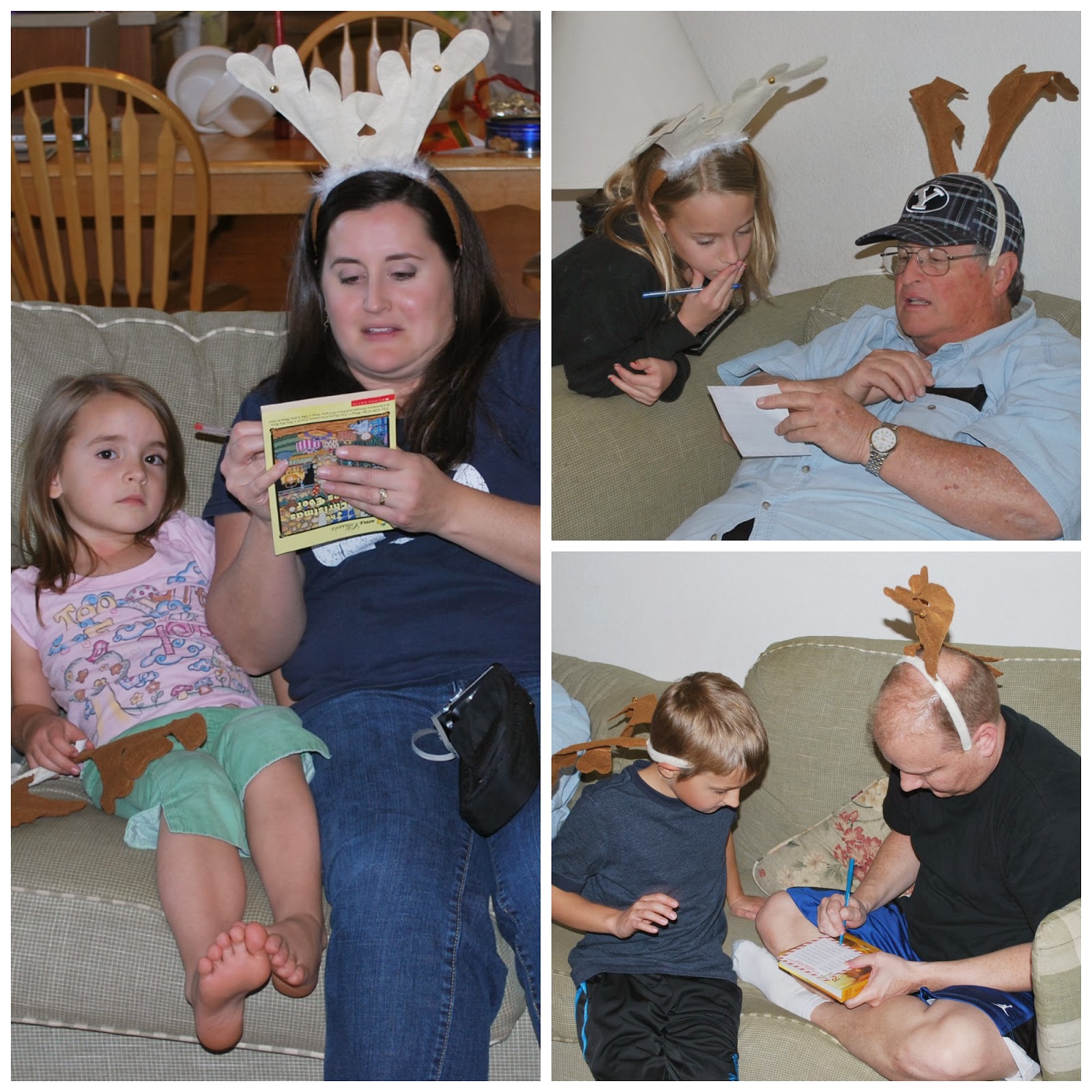 Life.Design. and the Pursuit of Craftiness Reindeer Games on Christmas Eve