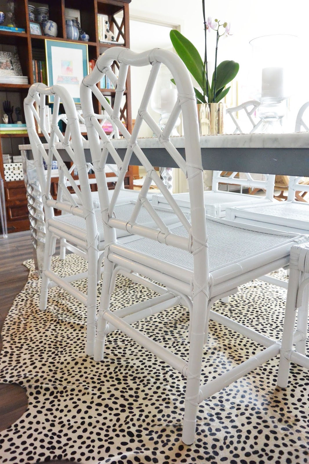 Chinese Chippendale Chairs DIY Update Stripes and Whimsy