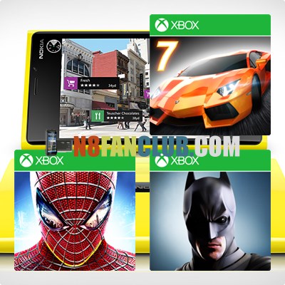 HD Games for Nokia Lumia Windows Phone 8 Smartphones