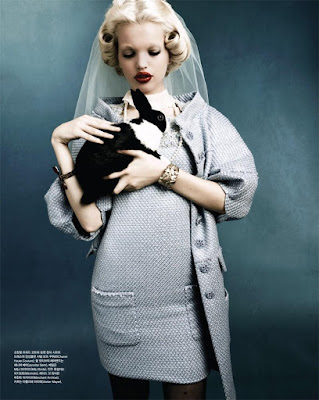 Daphne Groeneveld in Vogue Korea April 2012 by Rafael Stahelin