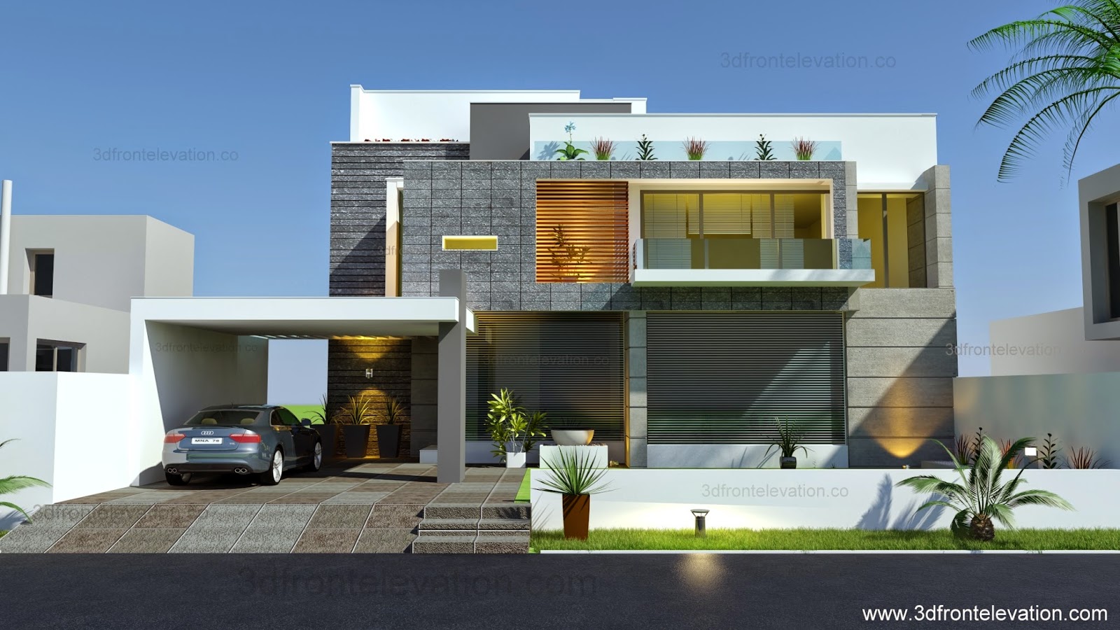Contemporary House Frontages