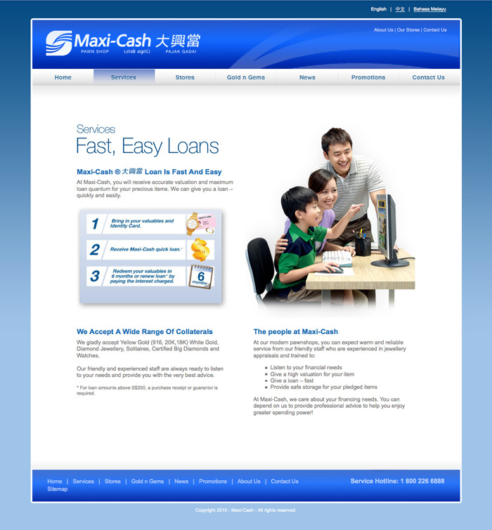 Maxi-Cash Singapore