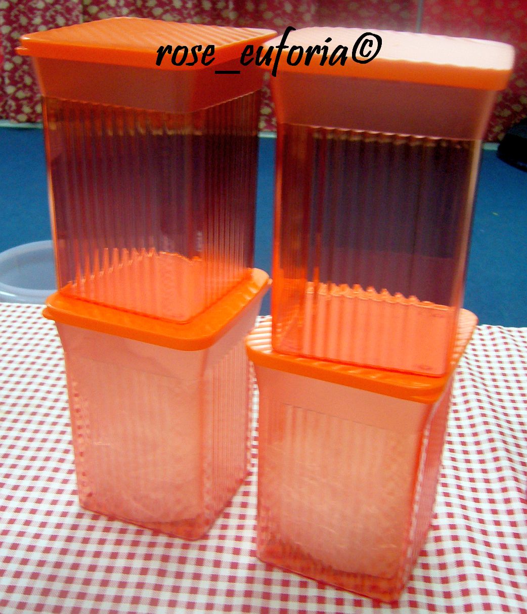 rose_euforia My Tupperware Collection Tupperware Orange Gold Elegant