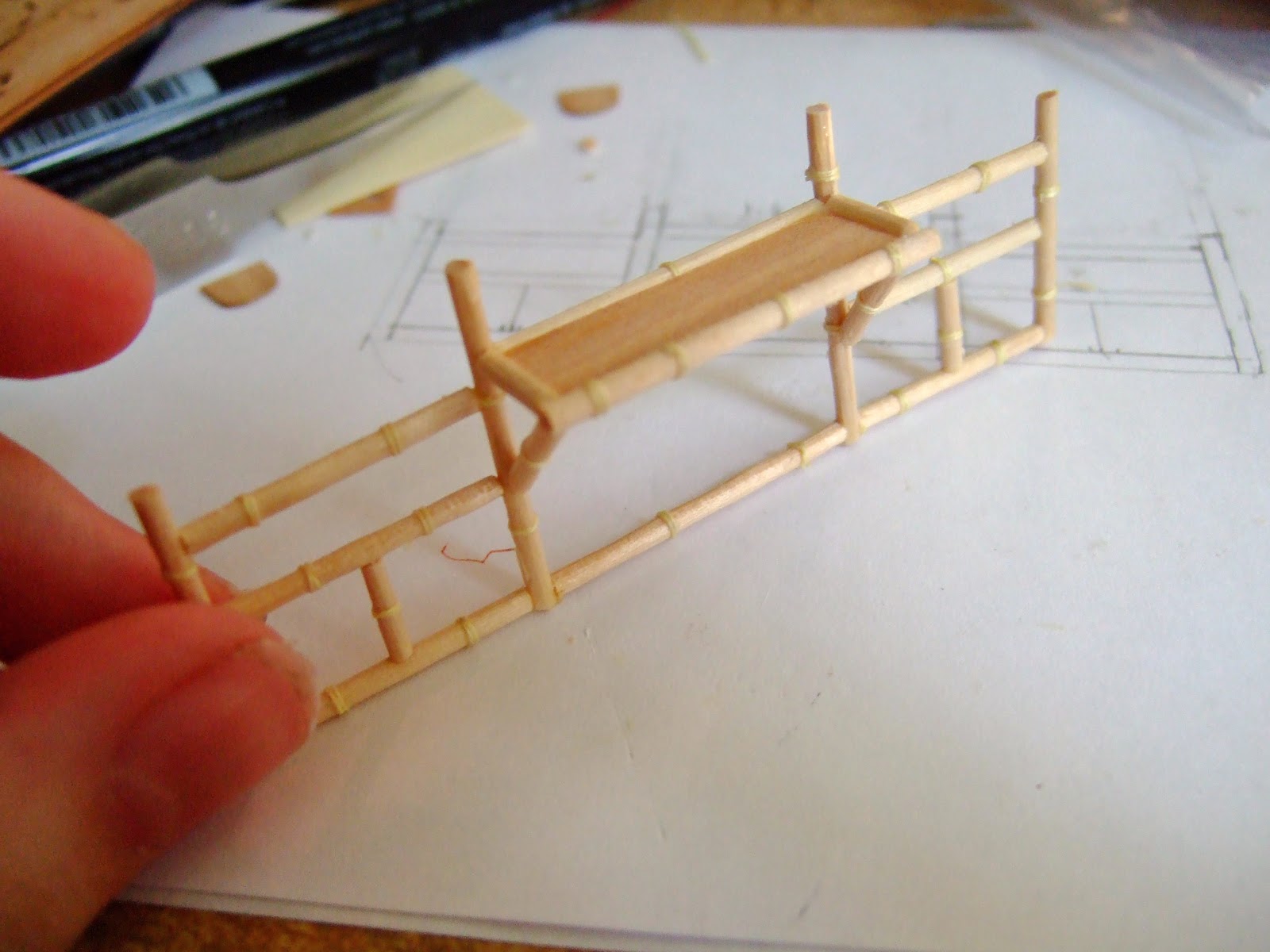 Wasting Gold Paper How to Make Bamboo Furniture Part One