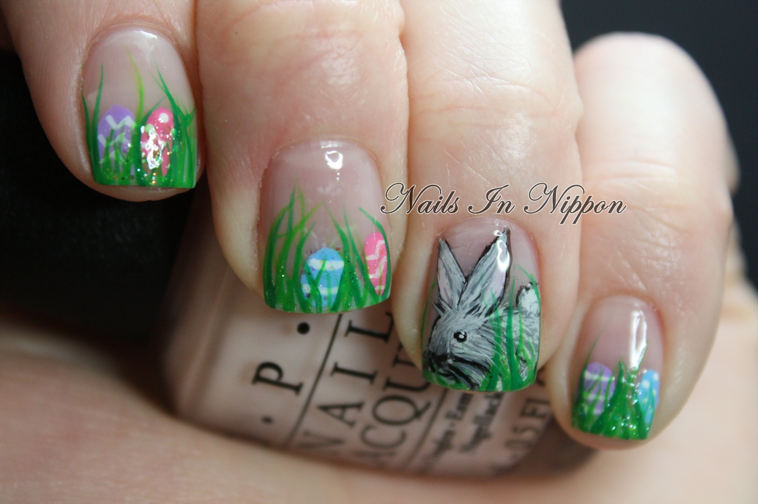 Year rooster lunar nails nail everyone weekend having hope great Nails In Nippon: Bunny for Easter with Tutorial
