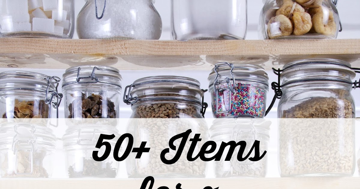 Life With 4 Boys 50+ Things Every WellStocked Pantry Should Have
