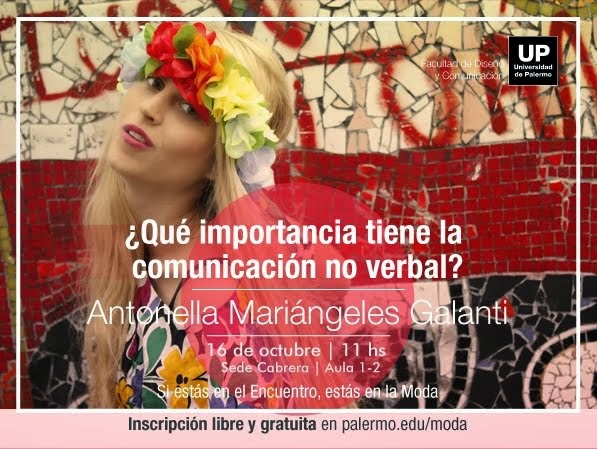 ENCUENTRO LATINO DE MODA Conferencia 16 de octubre Qué importancia tiene la comunicación no verbal