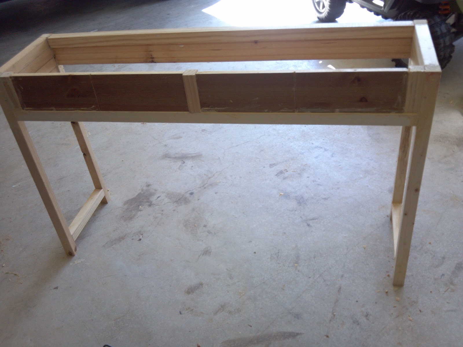 Lipstick And Sawdust Pb Inspired Console Table