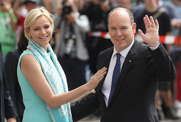 Prince Albert II of Monaco and Princess Charlene of Monaco