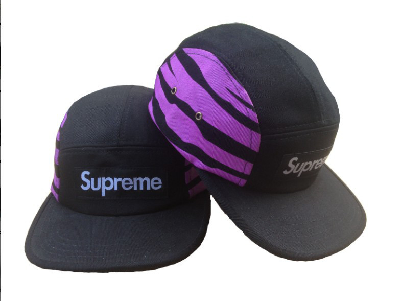 supreme zebra camp cap