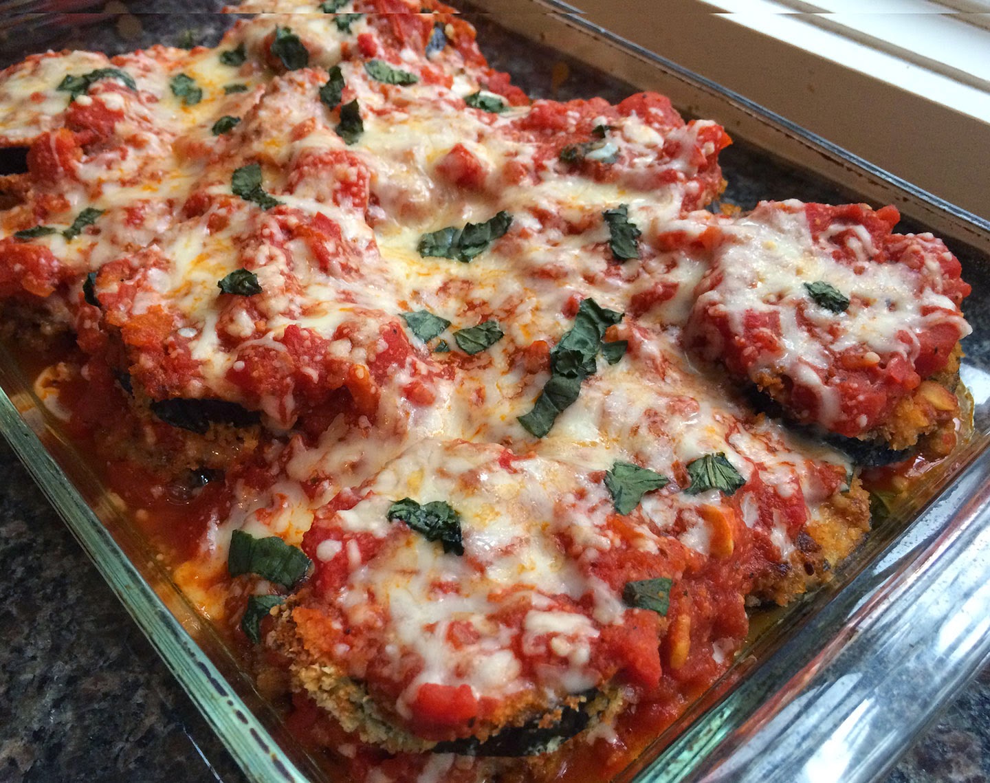 OvenBaked Eggplant Parmesan No Place Like Home Cleveland
