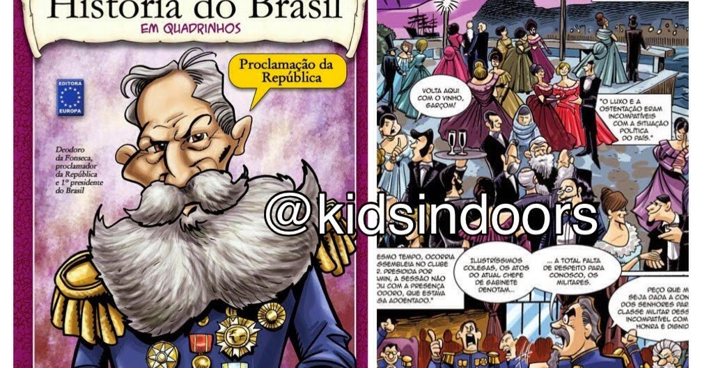 História do Brasil em quadrinhos : proclamação da república. - Rossatto  Edson: 9788579600043 - AbeBooks