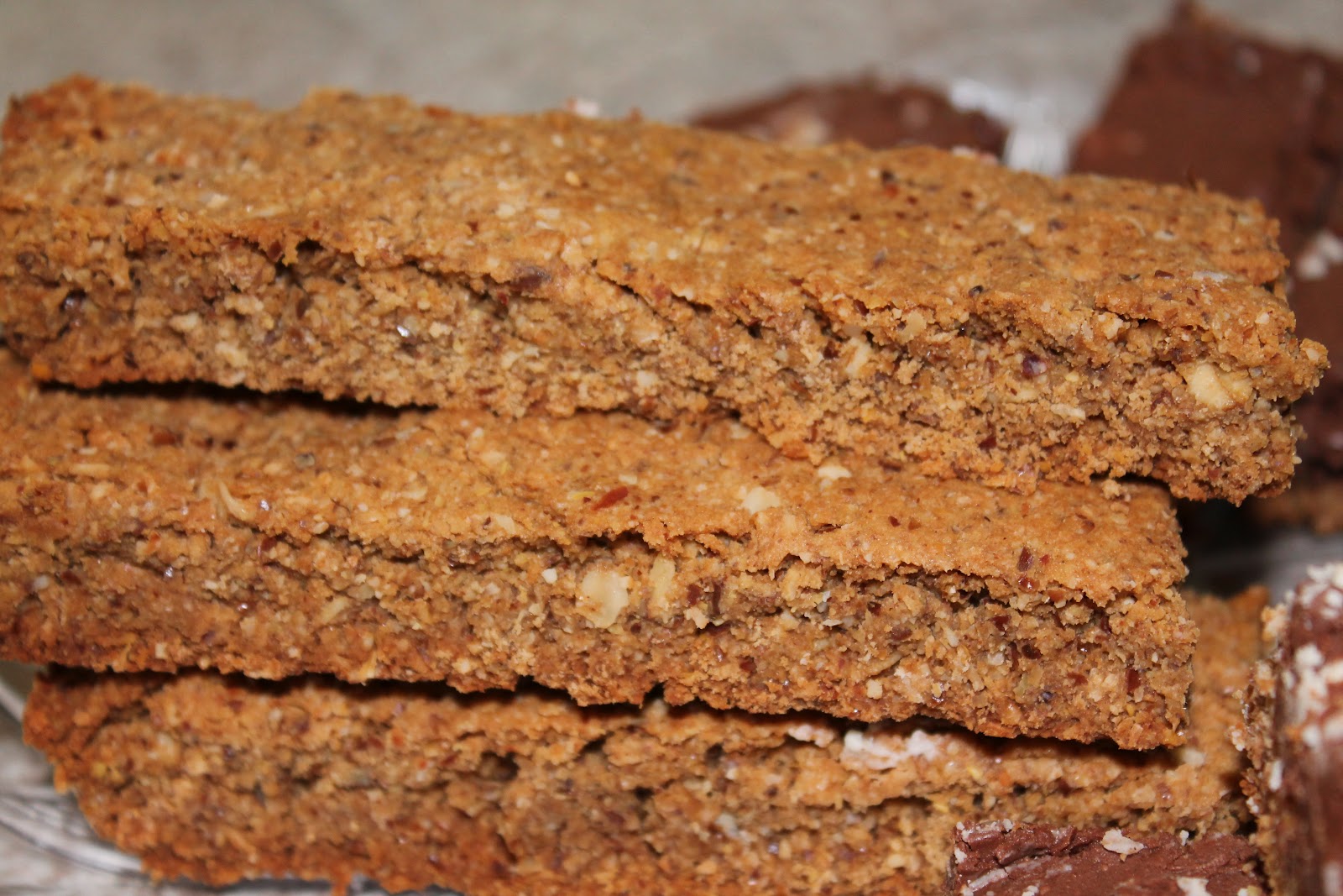 Sumee's Culinary Bites Wholegrain Oatmeal Almond Flaxseed Bars