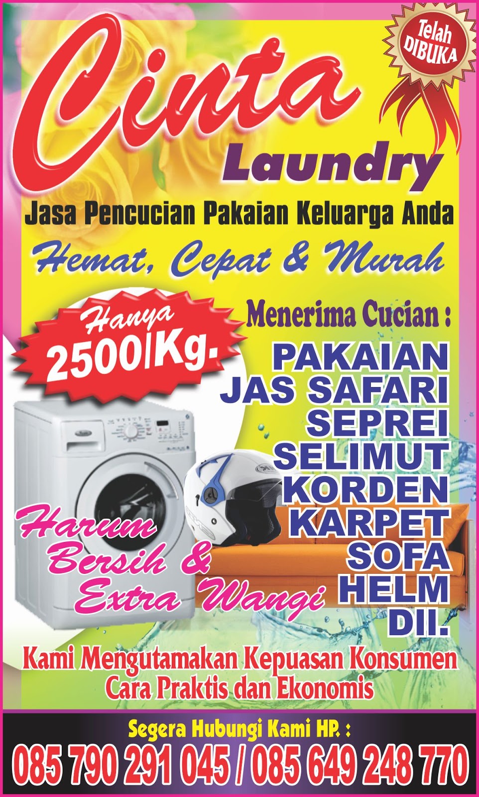 BANNER LAUNDRY KEDIRI BANNER LAUNDRY KEDIRI