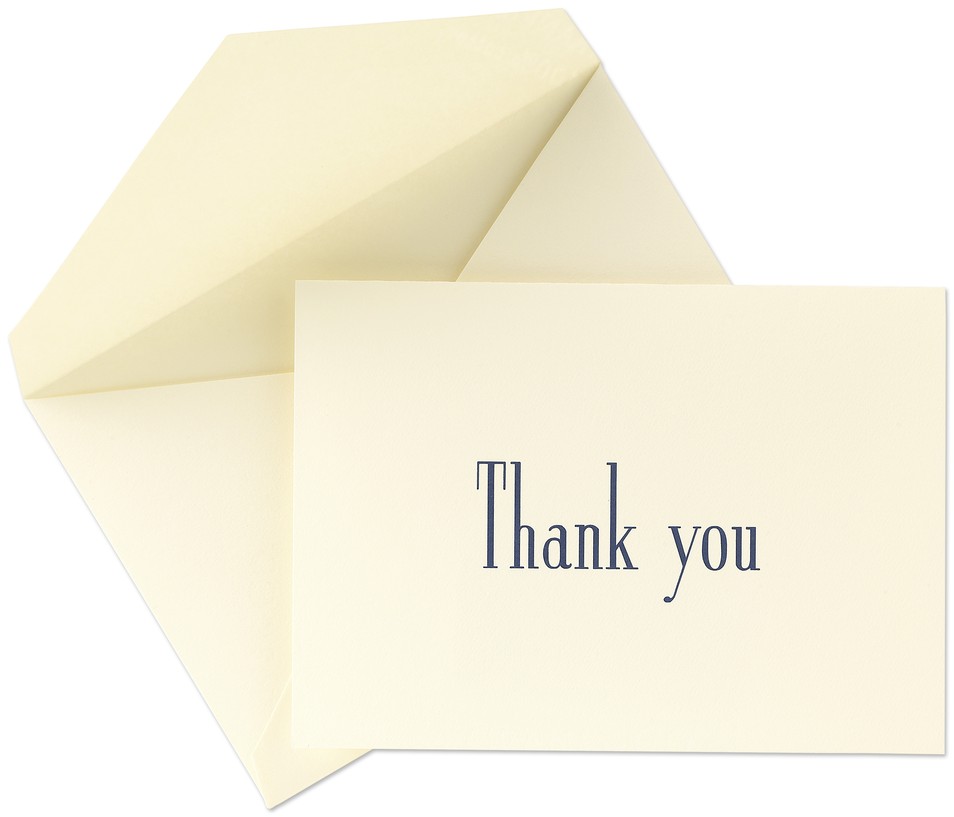 Manners at Work Thank You Note Etiquette