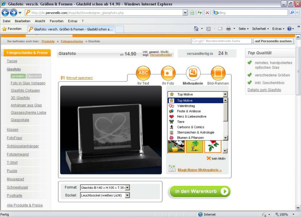 Produkttest Fotogeschenke Personello