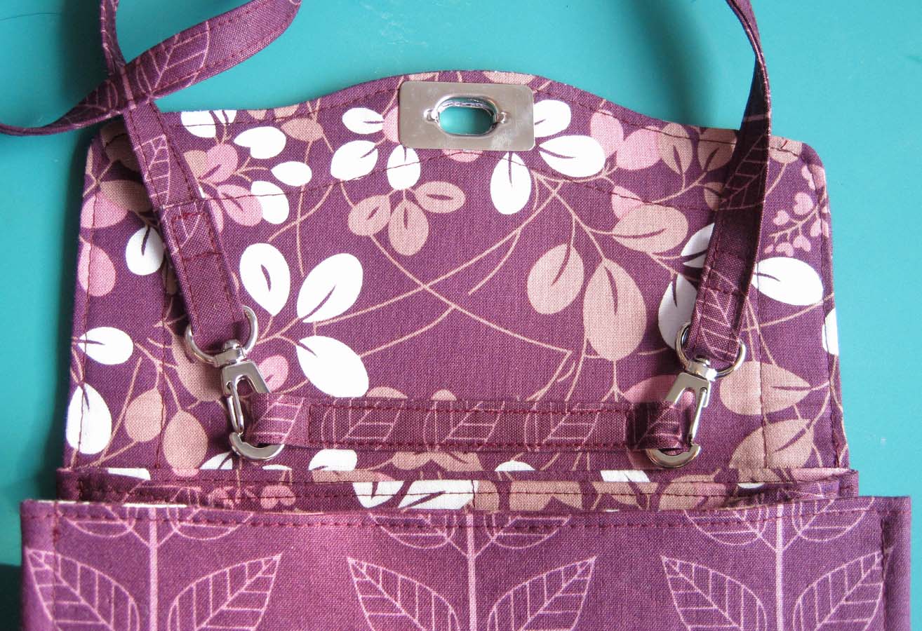 Emmaline Bags: Sewing Patterns and Purse Supplies: How to Add a Wrist Strap  or a Removable Shoulder Strap to your Necessary Clutch Wallet - A Tutorial