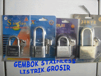 gembok stainless steel
