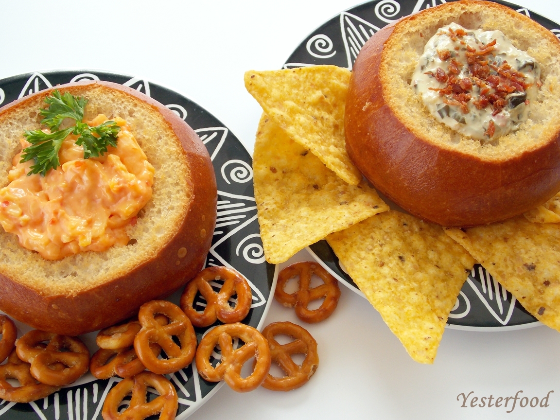 Yesterfood Individual Bread Bowl Appetizers