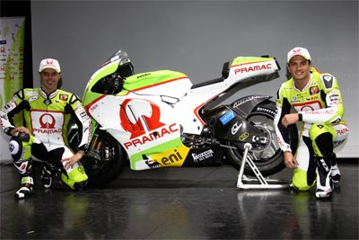 Pramac Ducati 2011 Team