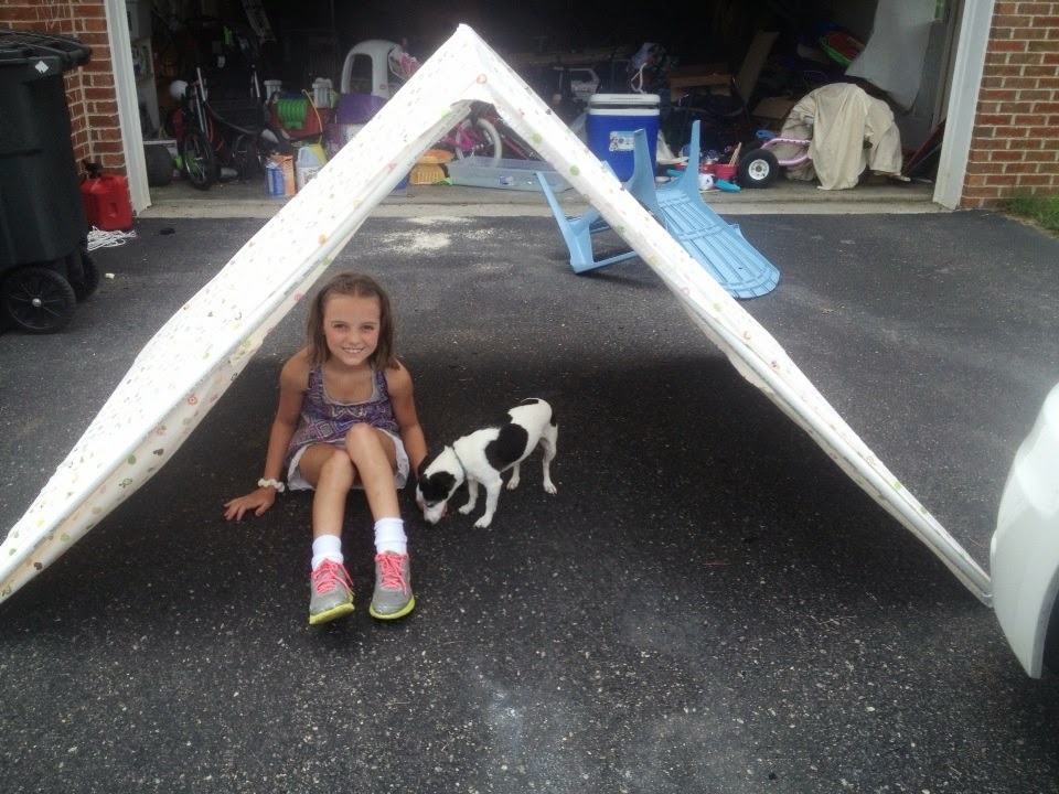 PVC PIPE TENT ; FOR EASY CAMPING INDOORS Macaroni Kid Pittsburgh City