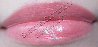  Swatches Cosmetics Свотчи Косметики Губная помада для губ Lipstick Lancome №318 Sweet Marmalade