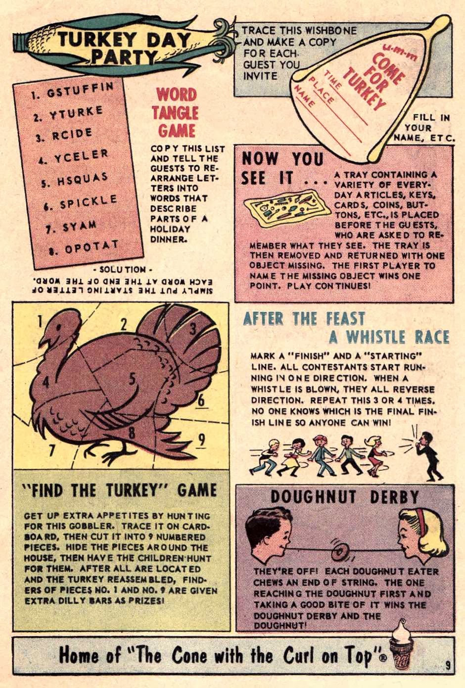 and everything else too Dairy Queen Party Book (1960)