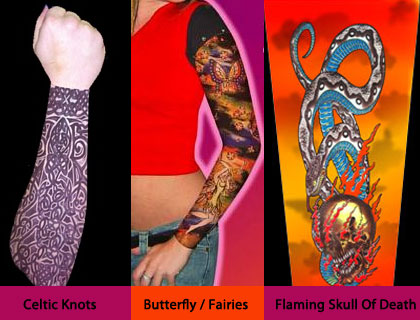 fake sleeve tattoo. quot;NICEquot; TATTOO SLEEVE THEMES