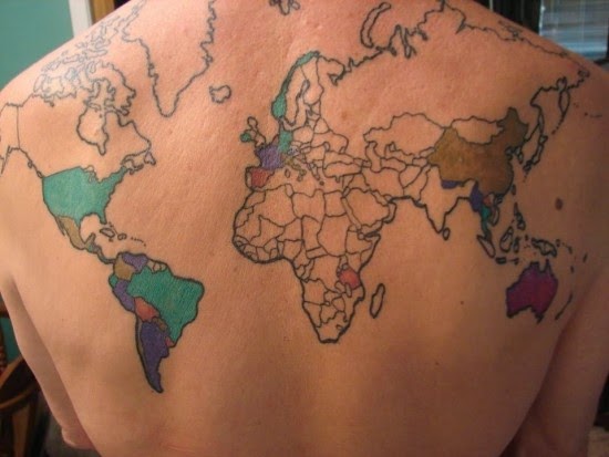¿Eres tan apasionado de los viajes como para hacerte este tatuaje?