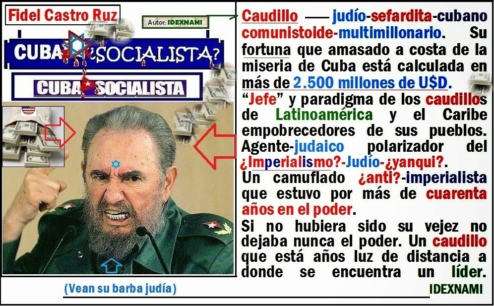 "Fidel Castro (judío-¿sefardí? es siervo de Jehova"
