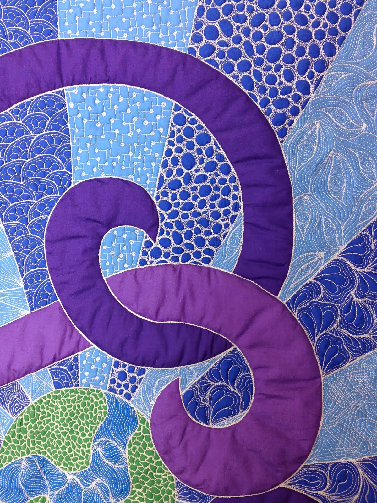 The Free Motion Quilting Project 65. Learn how to Quilt Underwater