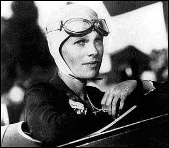 when amelia earhart was a