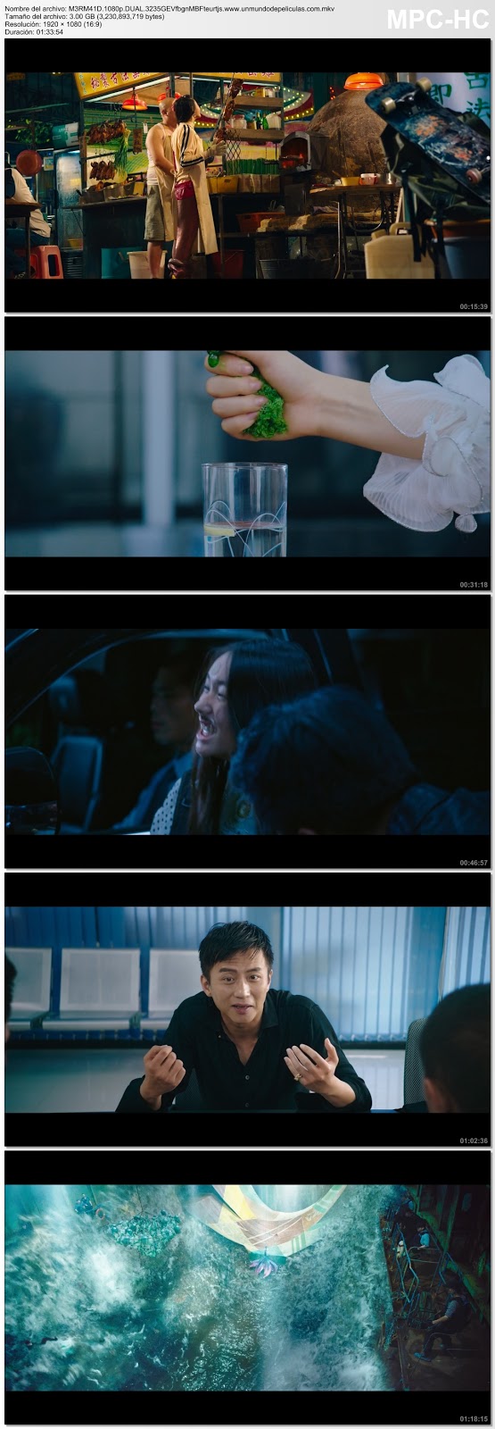 Capturas de la película.