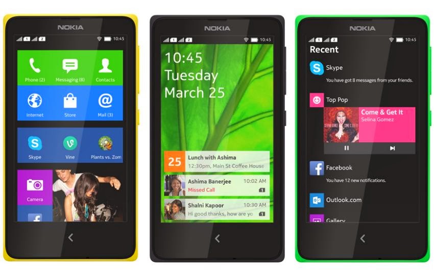 Nokia Unveils It's First Android Smartphone [Nokia X, X+ & XL] No. 1