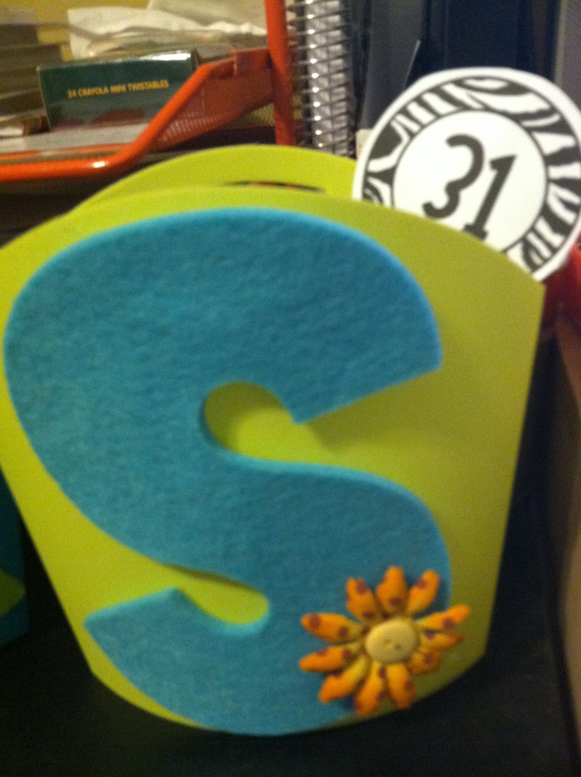 Library Buckets & Sign My Shoestring Life